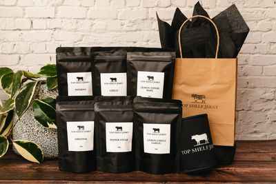 GIFT Pack & Stubby Holder - Top Shelf Jerky