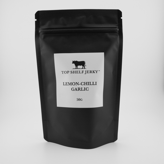 Top Shelf Jerky Lemon, Chilli, Garlic Beef Jerky